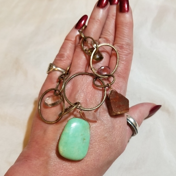 Alexis Bittar Jewelry - VINTAGE ALEXIS BITTAR Gem Packed Necklace
PRICE FIRM